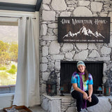 Family Mountain Home Sign - Tailored Canvases - Flyclothing LLC