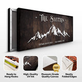 Family Mountain Home Sign - Tailored Canvases - Flyclothing LLC