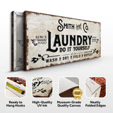 Laundry Room Sign ll - Tailored Canvases - Flyclothing LLC