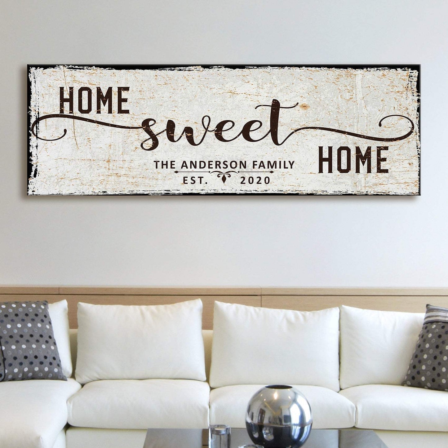 Home Sweet Home Sign - Tailored Canvases - Flyclothing LLC