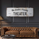 Family Theater Sign - Tailored Canvases - Flyclothing LLC