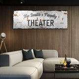 Family Theater Sign - Tailored Canvases - Flyclothing LLC