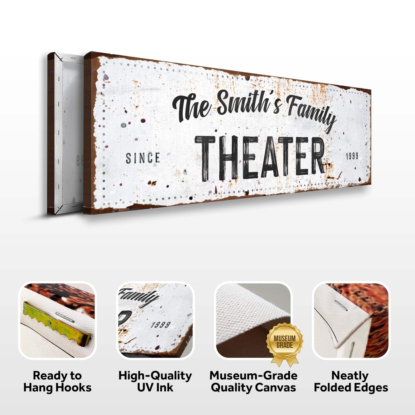Family Theater Sign - Tailored Canvases - Flyclothing LLC