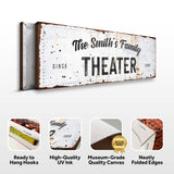 Family Theater Sign - Tailored Canvases - Flyclothing LLC
