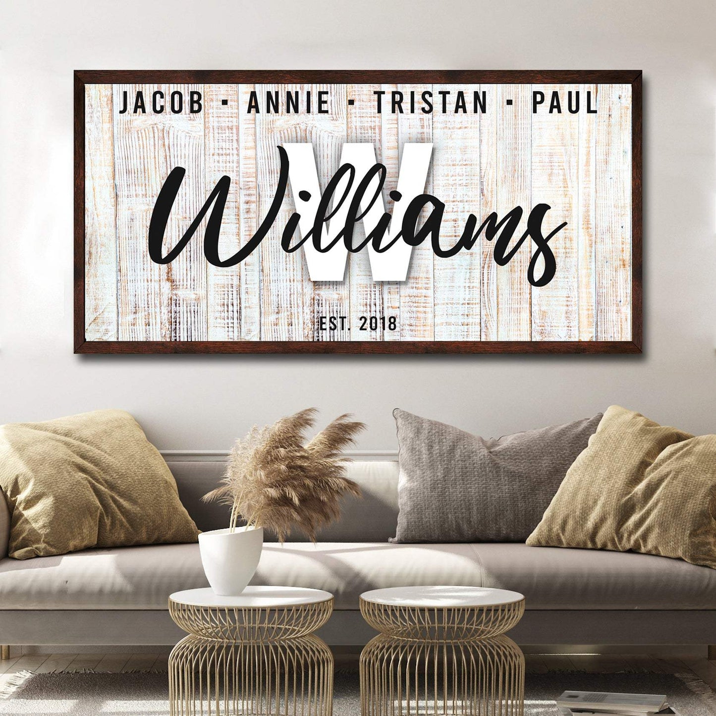 Family Wood Sign III - Tailored Canvases - Flyclothing LLC