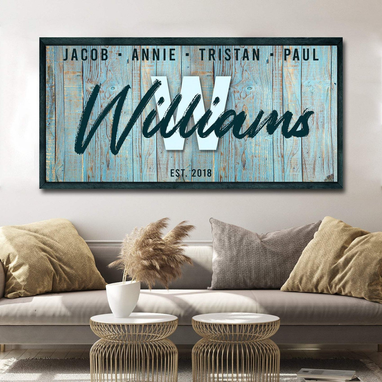 Family Wood Sign IV - Tailored Canvases - Flyclothing LLC