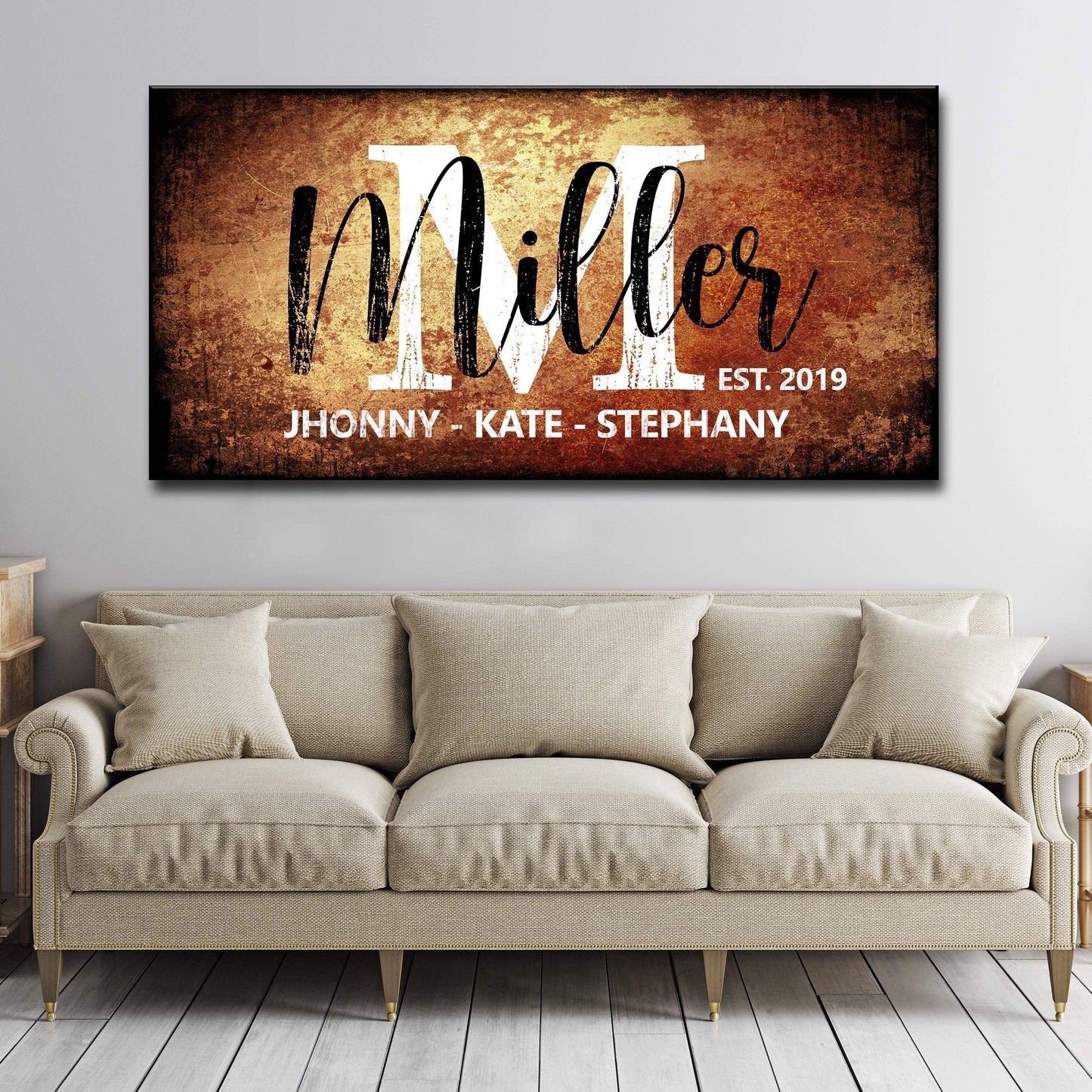 Family Sign XVII - Tailored Canvases - Flyclothing LLC