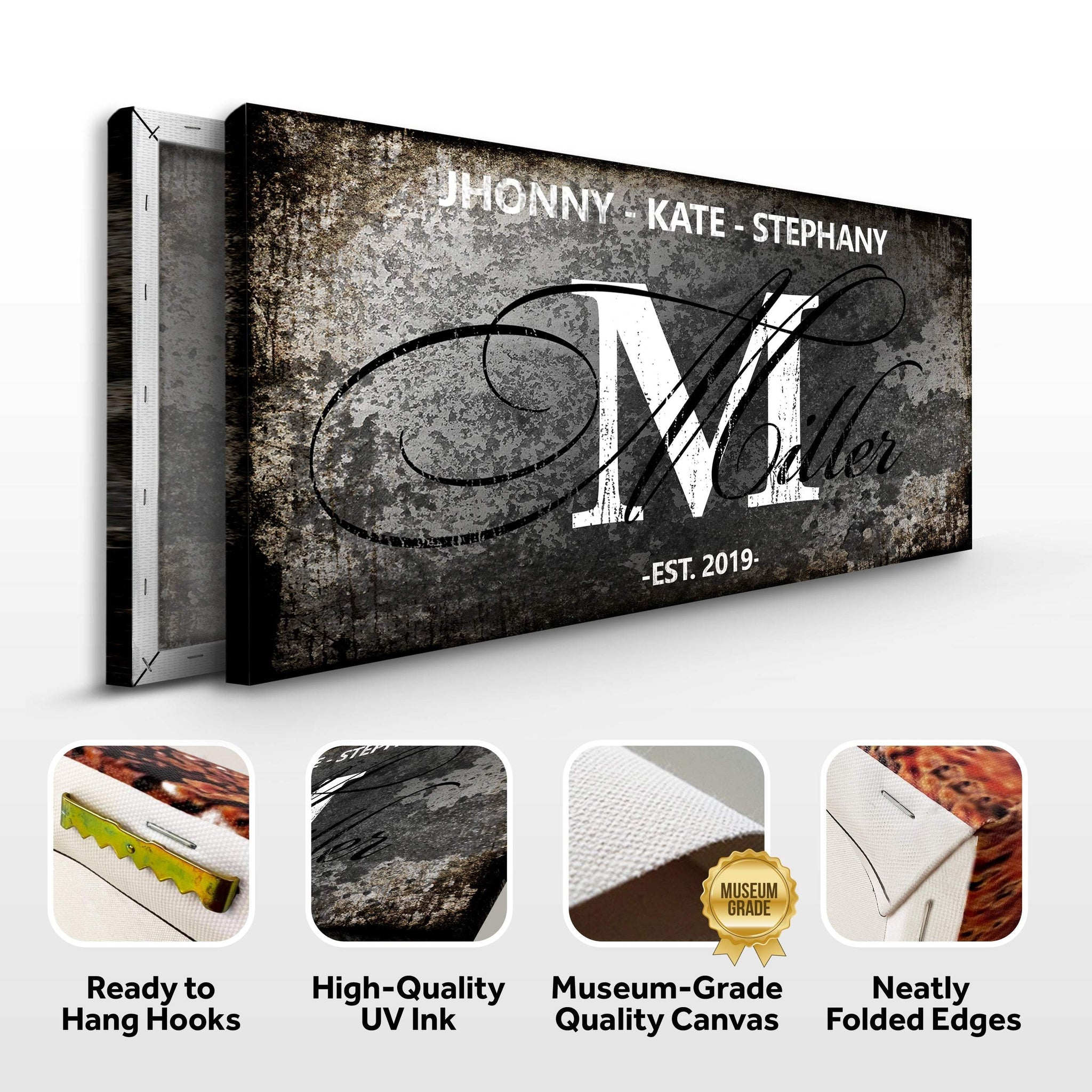 Family Sign XVIII - Tailored Canvases - Flyclothing LLC