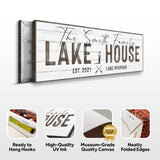 Classic Family Lake House Sign - Tailored Canvases - Flyclothing LLC