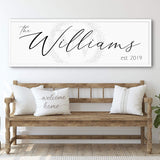 Family Sign XVI - Tailored Canvases - Flyclothing LLC