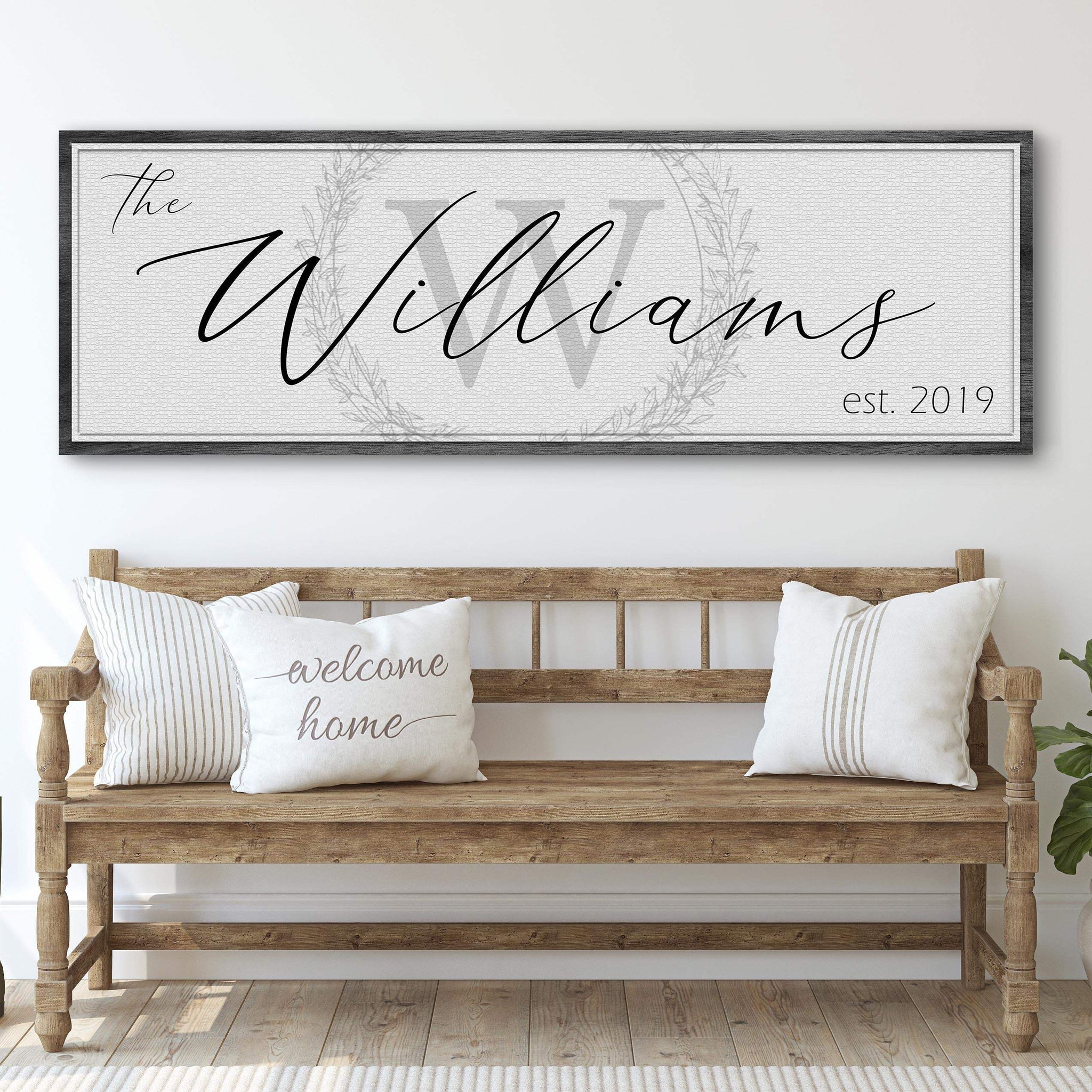 Family Sign XVII - Tailored Canvases - Flyclothing LLC