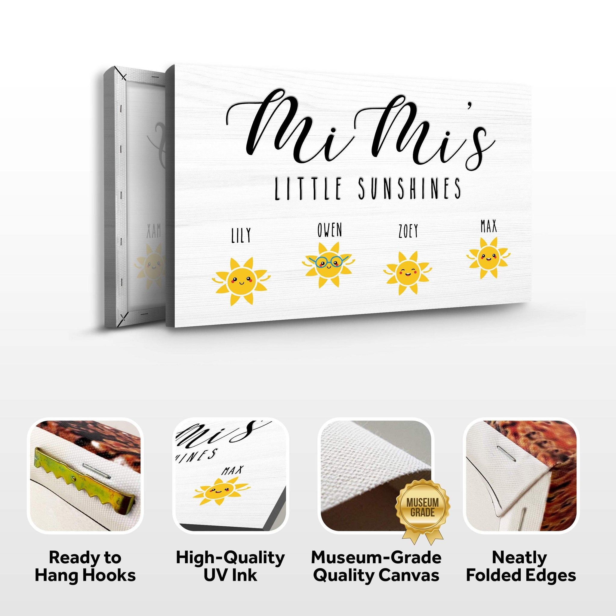 Mimi's Little Sunshines Sign - Tailored Canvases - Flyclothing LLC