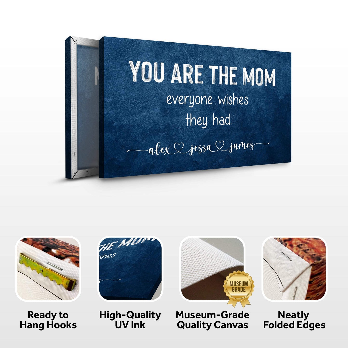 You Are The Mom Everyone Wishes Sign - Tailored Canvases - Flyclothing LLC