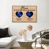 We Love You More Than The Stars In The Sky Sign - Tailored Canvases - Flyclothing LLC