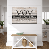 You Are the World, Mom Sign - Tailored Canvases - Flyclothing LLC