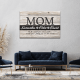 You Are the World, Mom Sign - Tailored Canvases - Flyclothing LLC