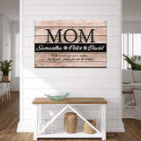 You Are the World, Mom Sign - Tailored Canvases - Flyclothing LLC