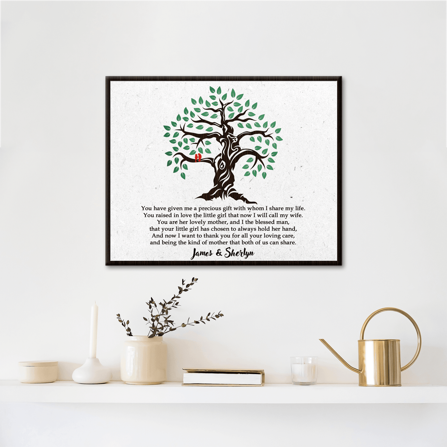 Thank You, Mother-in-Law Sign - Tailored Canvases - Flyclothing LLC
