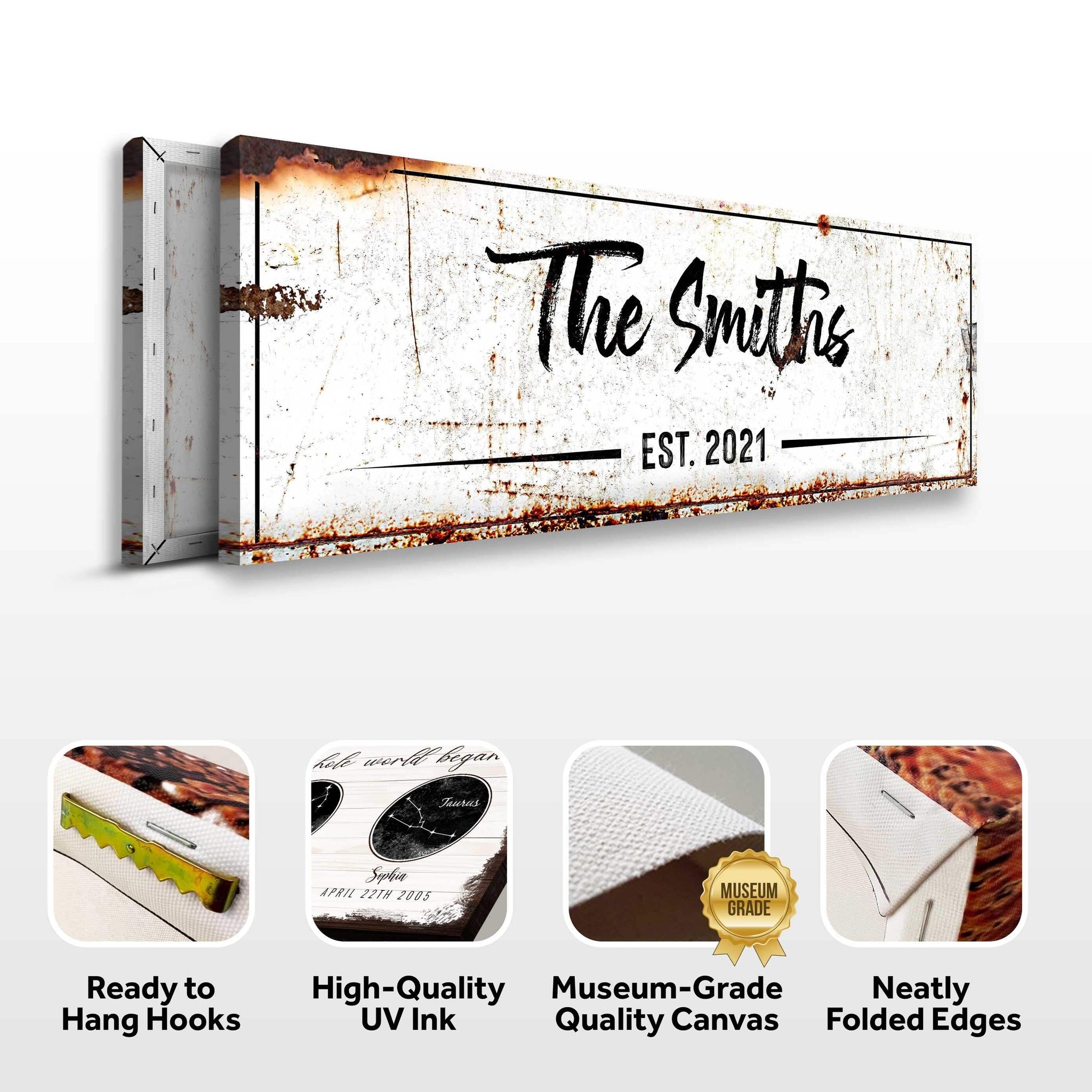 Family Rustic Sign - Tailored Canvases - Flyclothing LLC