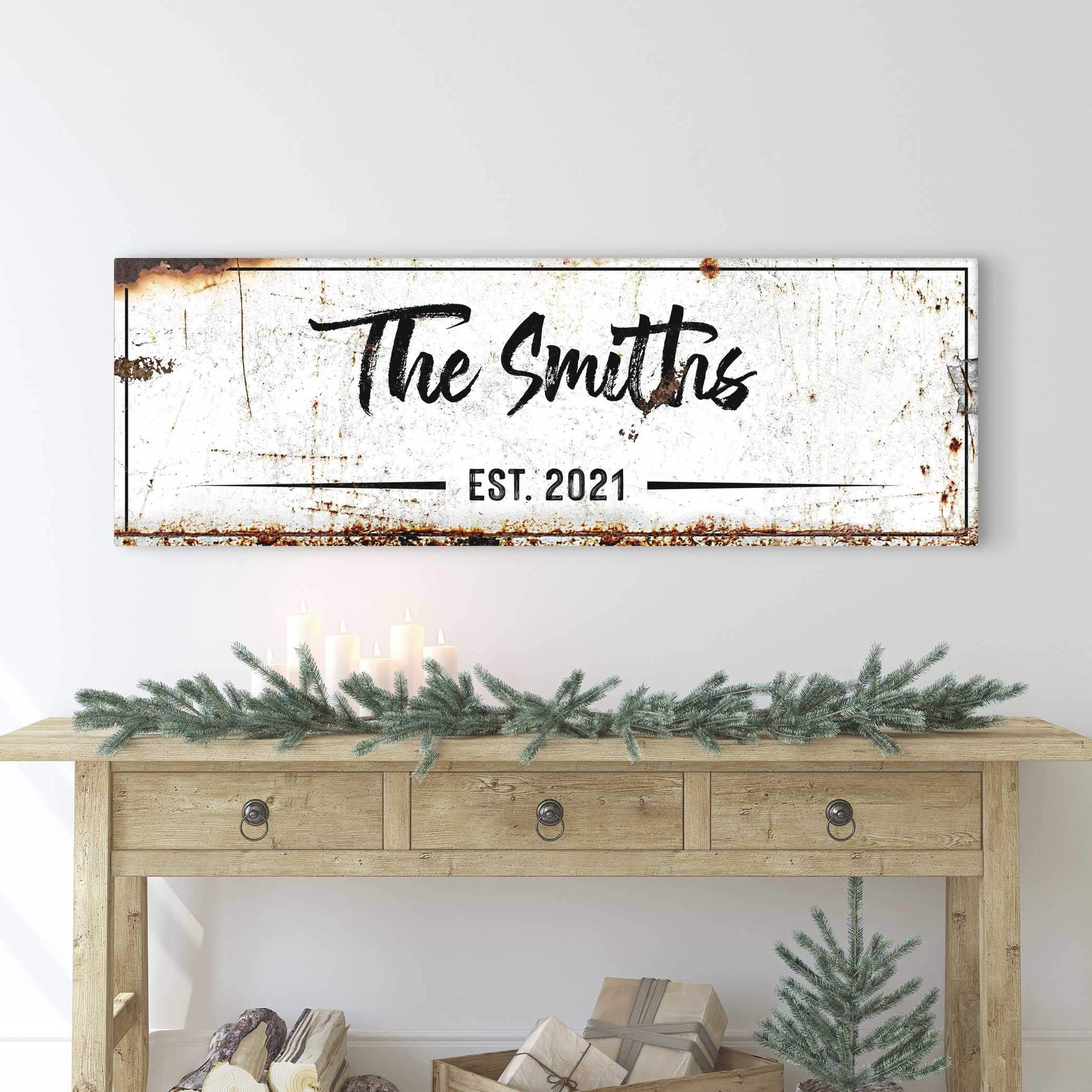 Family Rustic Sign - Tailored Canvases - Flyclothing LLC