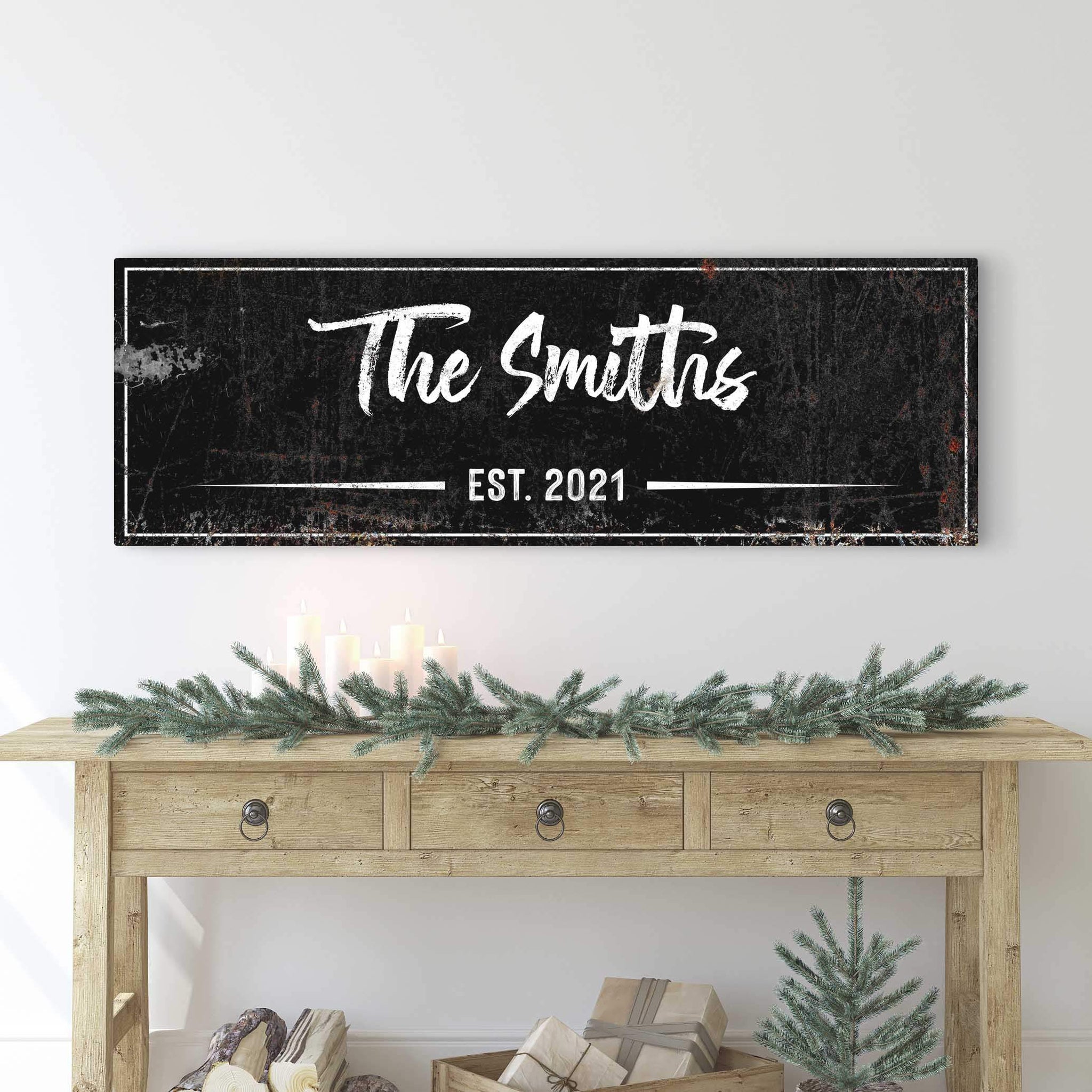 Family Rustic Sign - Tailored Canvases - Flyclothing LLC