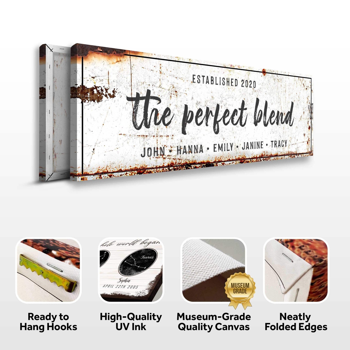 The Perfect Blend Sign - Tailored Canvases - Flyclothing LLC