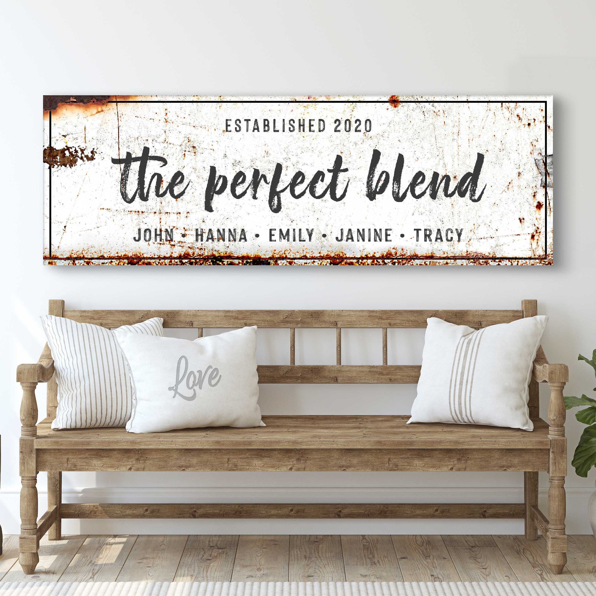 The Perfect Blend Sign - Tailored Canvases - Flyclothing LLC
