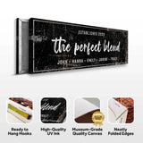 The Perfect Blend Sign III - Tailored Canvases - Flyclothing LLC
