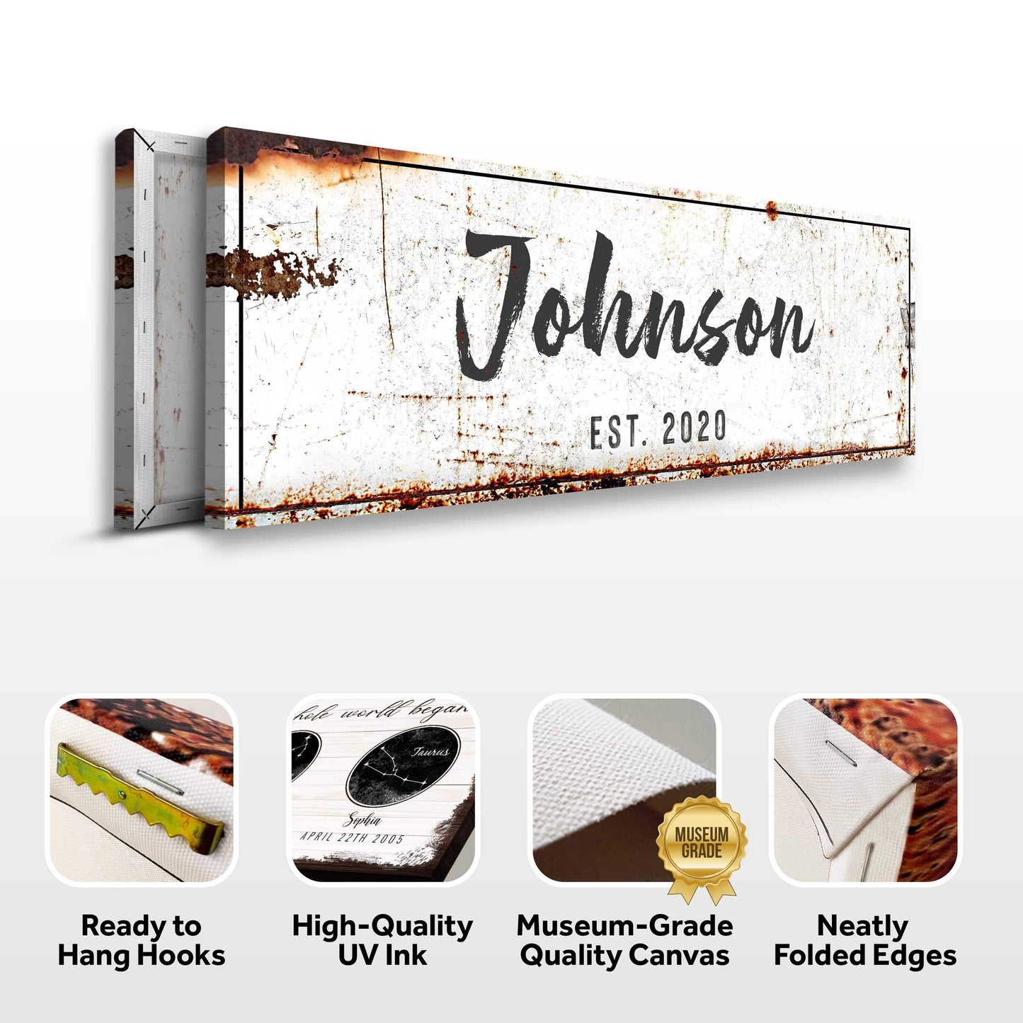 Original Family Sign - Tailored Canvases - Flyclothing LLC