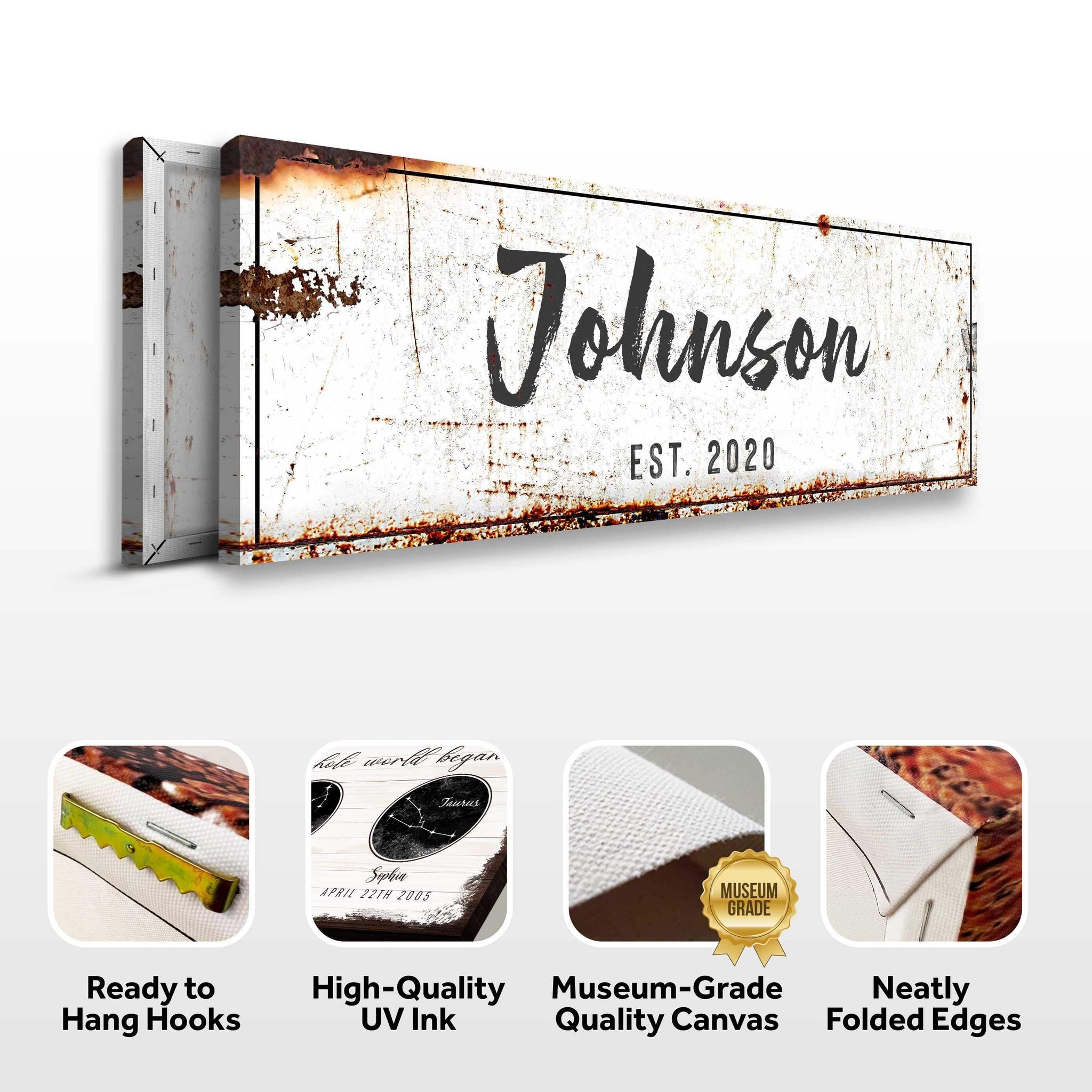 Original Family Sign - Tailored Canvases - Flyclothing LLC