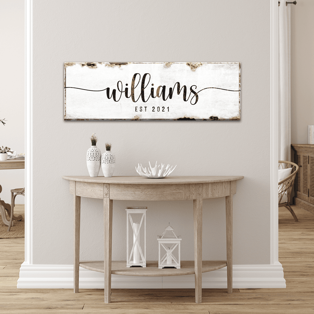 Special Family Sign - Tailored Canvases - Flyclothing LLC