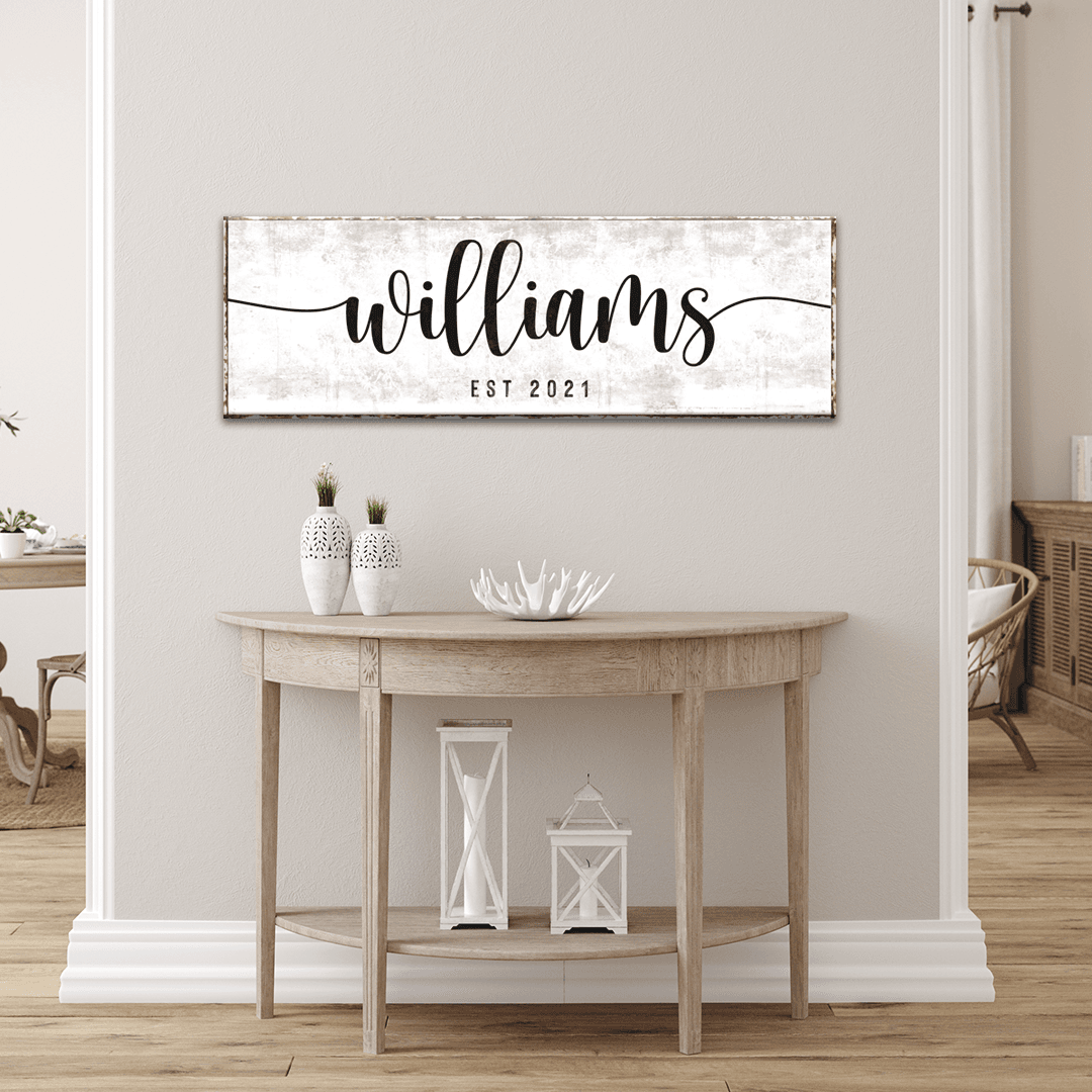Special Family Sign - Tailored Canvases - Flyclothing LLC