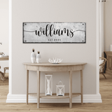 Special Family Sign - Tailored Canvases - Flyclothing LLC