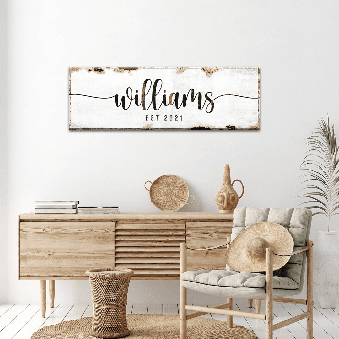 Special Family Sign - Tailored Canvases - Flyclothing LLC