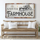 Rustic Horse Farmhouse Sign - Tailored Canvases - Flyclothing LLC