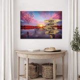 Family Name Sunset Sign - Tailored Canvases - Flyclothing LLC