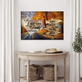 Love Between Family Names Sign - Tailored Canvases - Flyclothing LLC