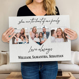 Mother's Day Sign You Are The Heart Of The Family - Tailored Canvases - Flyclothing LLC