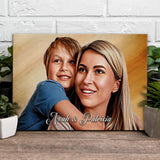 Mother's Day Cartoon Portrait Sign - Tailored Canvases - Flyclothing LLC