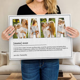 Mother's Day Sign She Loved Us Unconditionally - Tailored Canvases - Flyclothing LLC