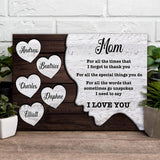 Mother's Day Sign I Need to Say I Love You - Tailored Canvases - Flyclothing LLC