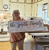 Family Sign II - Tailored Canvases - Flyclothing LLC