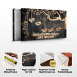 Grandkids Make Life Grand Sign II - Tailored Canvases - Flyclothing LLC