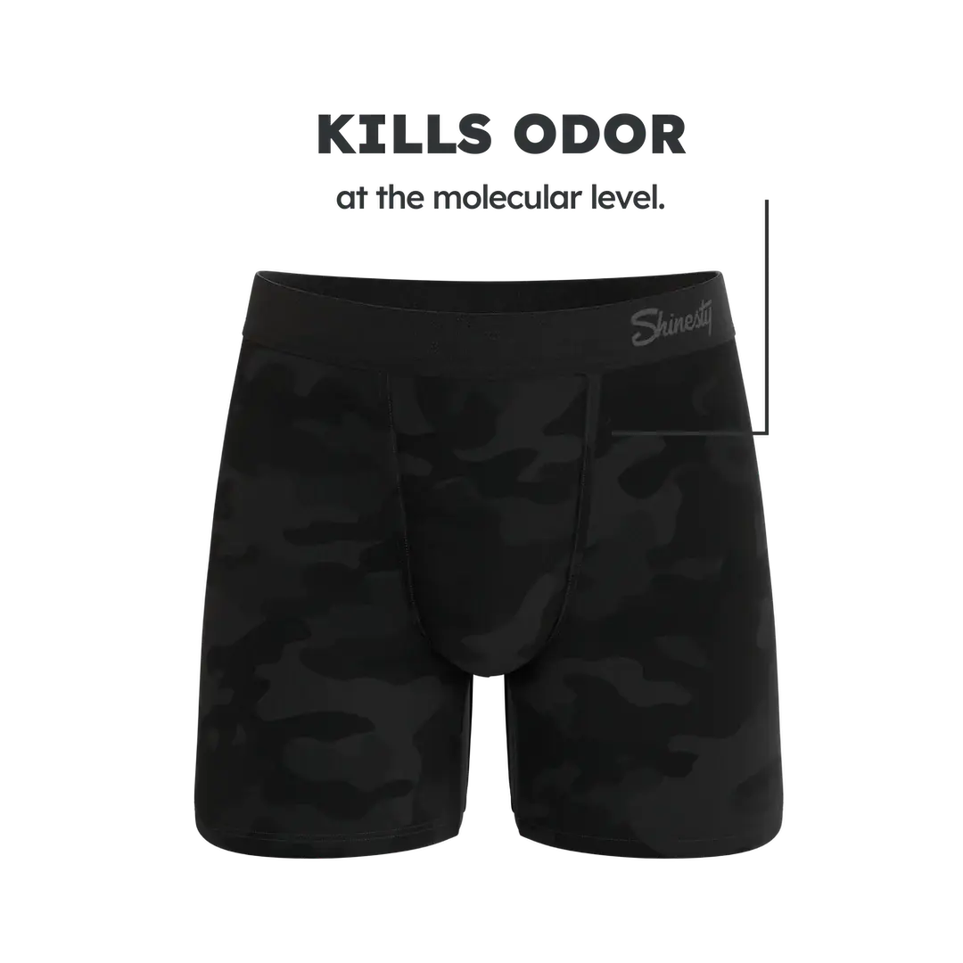 The Darkside | Black Camouflage Fart Proof Ball Hammock® Pouch Underwear - Shinesty - Flyclothing LLC