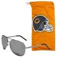 Chicago Bears Aviator Sunglasses and Bag Set - Siskiyou Buckle - Flyclothing LLC