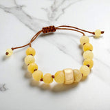 Beaded Adjustable Cinch Pull Tie Bracelet - Madeline Love - Flyclothing LLC