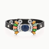 Multi Color Bead Snap Button Bracelet - Madeline Love - Flyclothing LLC