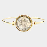 Metal Bubble Starfish Hook Bracelet - Madeline Love - Flyclothing LLC