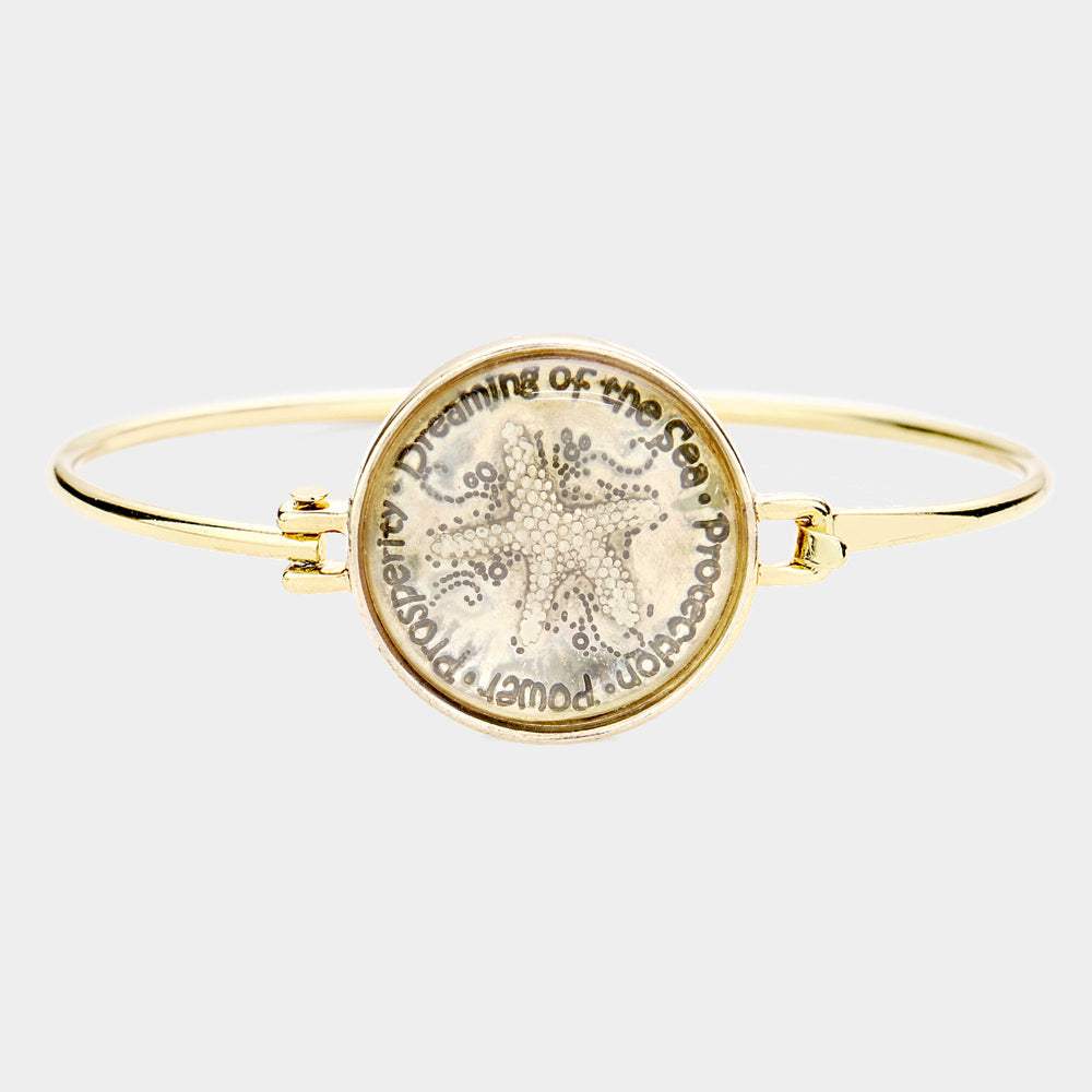 Metal Bubble Starfish Hook Bracelet - Madeline Love - Flyclothing LLC