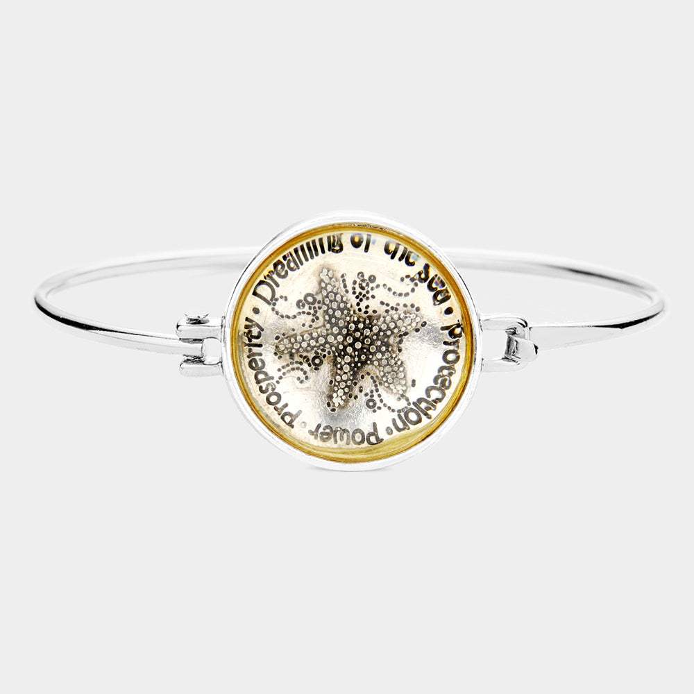 Metal Bubble Starfish Hook Bracelet - Madeline Love - Flyclothing LLC
